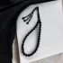 SİYAH AKİK DOĞAL TAŞ TESBİH
