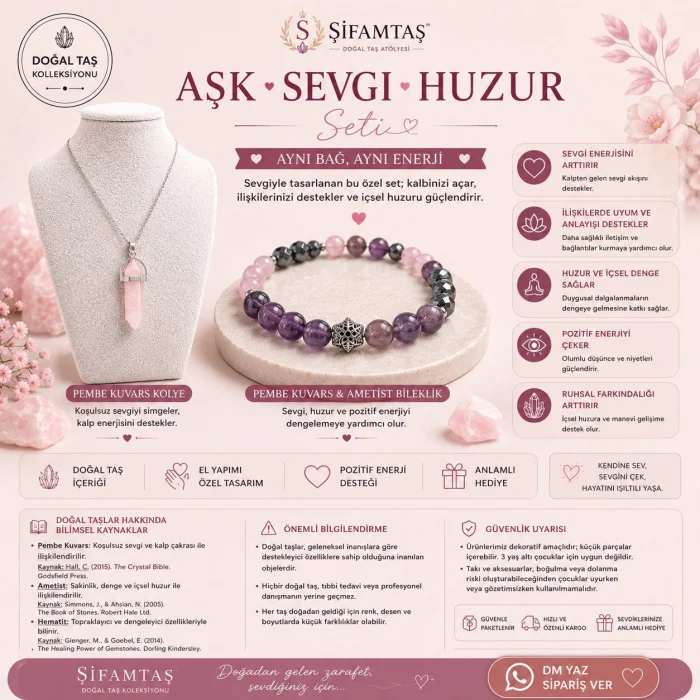 Aşk Sevgi & Huzur Seti