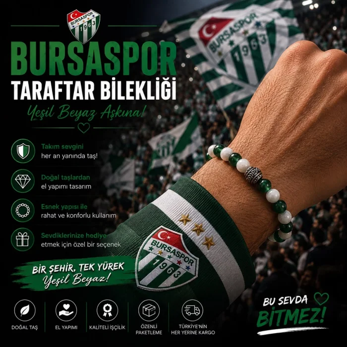 Bursaspor Taraftar Bilekliği