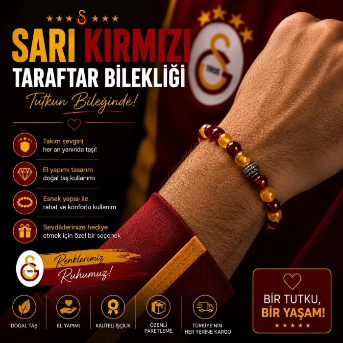 Galatasaray Taraftar Bilekliği