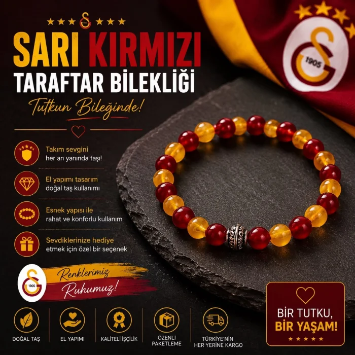Galatasaray Taraftar Bilekliği