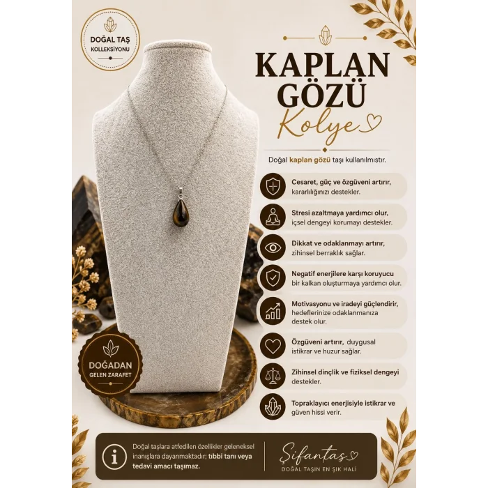 Kaplangözü Doğal Taş Kolye Ucu (3)