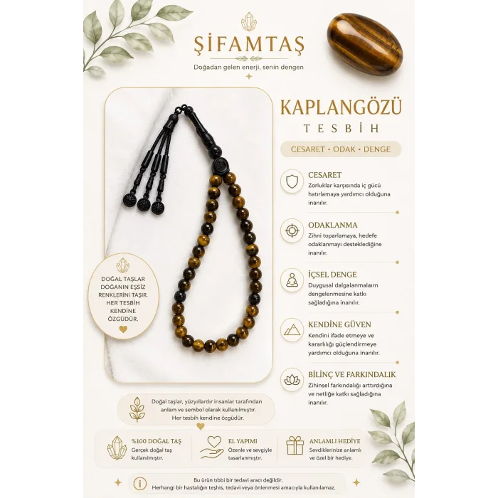Kaplangözü Doğal Taş Tesbih