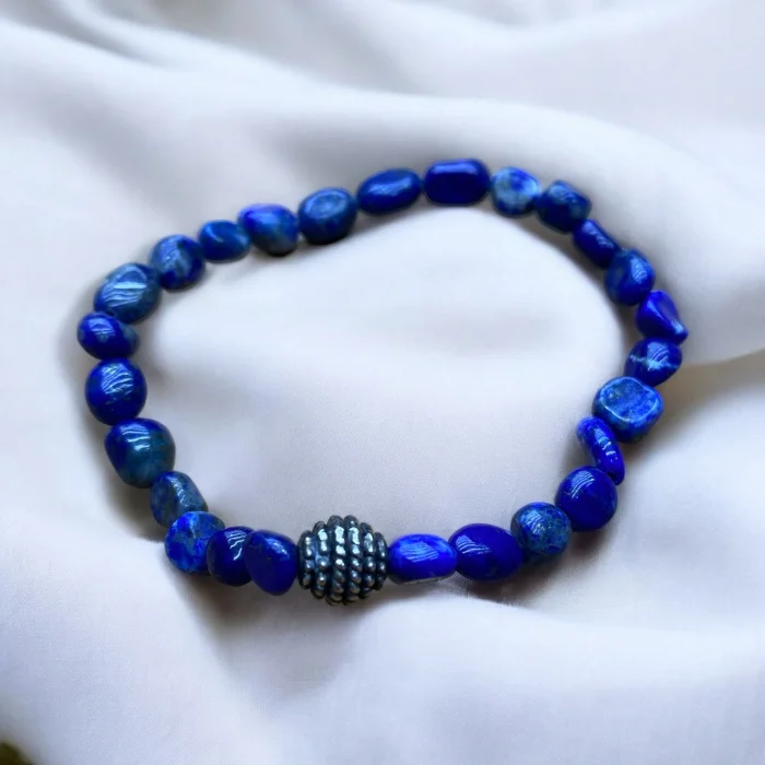 LAPİS LAZULİ TIMBIL DOĞAL TAŞ BİLEKLİK