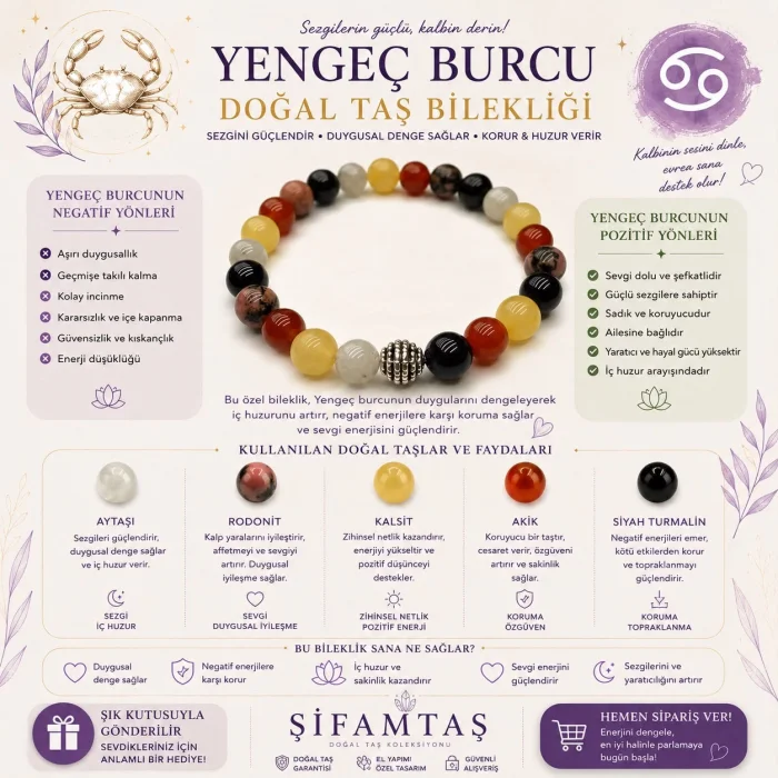 Yengeç Burcu Bileklik