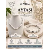 Aytaşı Doğal Taş Seti (Bileklik ve Kolye)