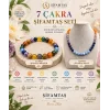 7 Çakra Seti (Bileklik ve Kolye)