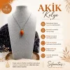 Akik Doğal Taş Kolye Ucu (1)