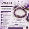 Ametist Doğal Taş Bileklik