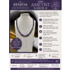 Ametist Doğal Taş Kolye (10 mm)