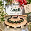 Anyolit Doğal Taş İpli Bileklik