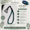 Azurit Doğal Taş Tesbih