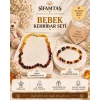 Bebek Kehribar Seti (Bileklik ve Kolye)