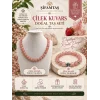 Çilek Kuvars Doğal Taş Seti (Bileklik ve Kolye)