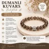 Dumanlı Kuvars Doğal Taş Bileklik