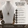 Dumanlı Kuvars Doğal Taş Kolye Ucu