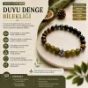 Duyu Denge Doğal Taş Bilekliği