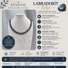 Labradorit Doğal Taş Kolye