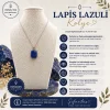 Lapis Lazuli Doğal Taş Kolye Ucu (1)