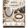 Lavrakit Doğal Taş Seti (Bileklik ve Kolye)