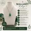 Malahit Doğal Taş Kolye Ucu