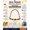 Okul Başarı ve Odak Doğal Taş Kolyesi