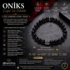 Oniks Doğal Taş Bileklik