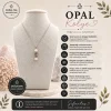 Opal Doğal Taş Kolye Ucu