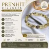 Prenhit Doğal Taş Bileklik