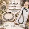 Rutilli Kuvars Doğal Taş Seti (Bileklik ve Tesbih)