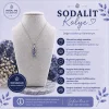 Sodalit Doğal Taş Kolye Ucu (1)