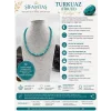 Turkuaz (Firuze) Doğal Taş Kolye