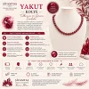 Yakut Doğal Taş Kolye