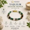Yaşlılık Huzur & Denge Doğal Taş Bileklik