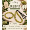 Zebercet Doğal Taş Seti (Bileklik ve Tesbih)