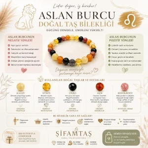 Aslan Burcu Bileklik