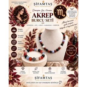 Akrep Burcu Set (Bileklik ve Kolye)