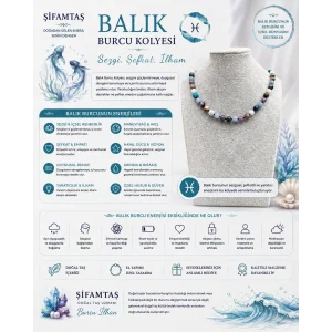 Balık Burcu Kolyesi