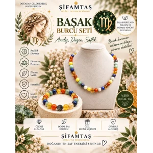 Başak Burcu Set (Bileklik ve Kolye)