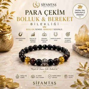 Bolluk, Bereket ve Para Çekim Doğal Taş Bileklik