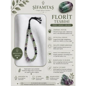 Florit Doğal Taş Tesbih