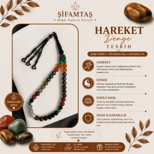 Hareket Denge Doğal Taş Tesbih