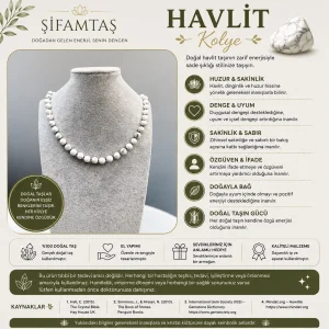 Havlit Doğal Taş Kolye