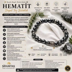 Hematit Taşı Bileklik