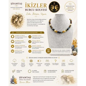 İkizler Burcu Kolyesi