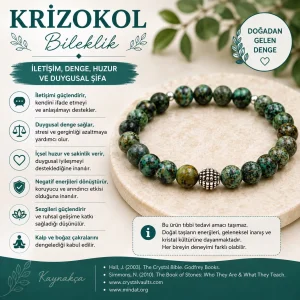 Krizokol Doğal Taş Bileklik