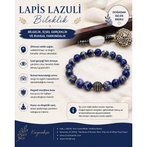 Lapis Lazuli Doğal Taş Bileklik
