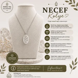Necef Doğal Taş Kolye Ucu