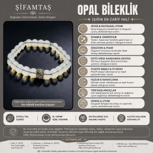 Opal Doğal Taş Bileklik