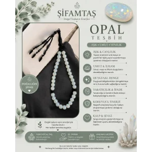 Opal Doğal Taş Tesbih